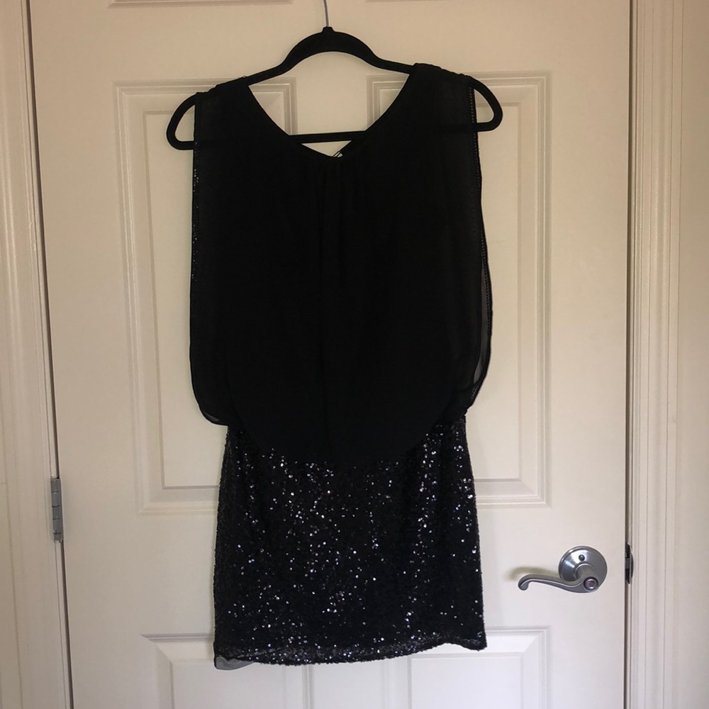Black sparkly dress